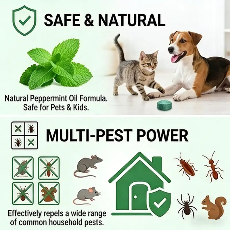 🔥Limited-Time 50% Off | 12 Pack Rodent Repellent Balls |Long-Lasting Indoor & Outdoor Use 🐭-Forget Traps And Poison — Try This Instead