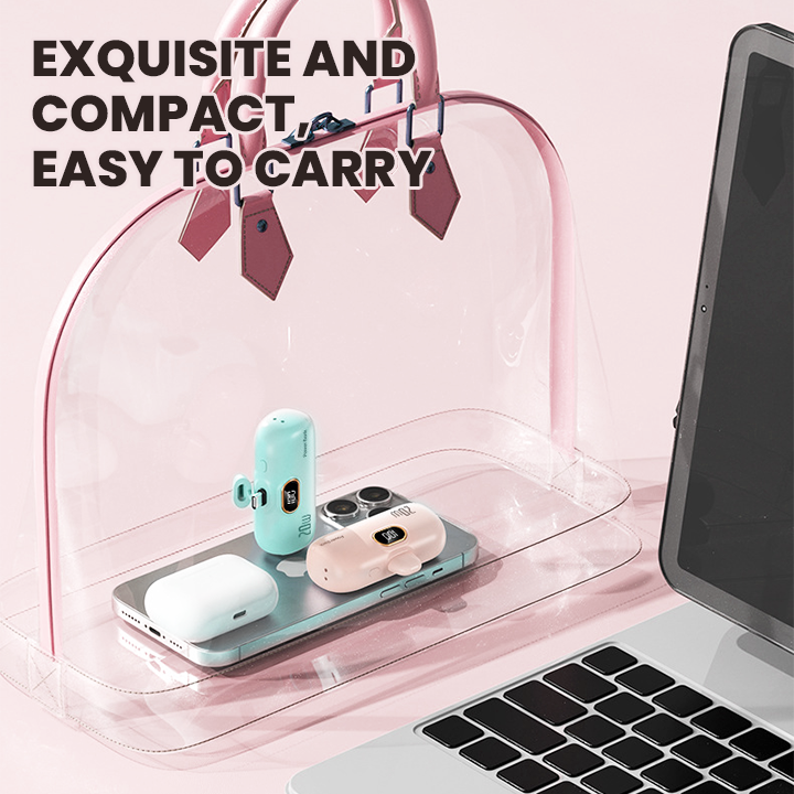 LIMETOW® Capsule Super Fast Power Bank – Compact, Colorful, & Incredibly Fast!