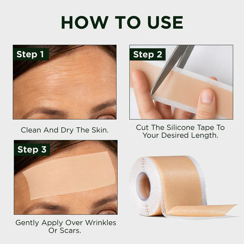 LIMETOW®Dual Action Real Deep Collagen Sheets for both wrinkle smoothing and new or old scar fading