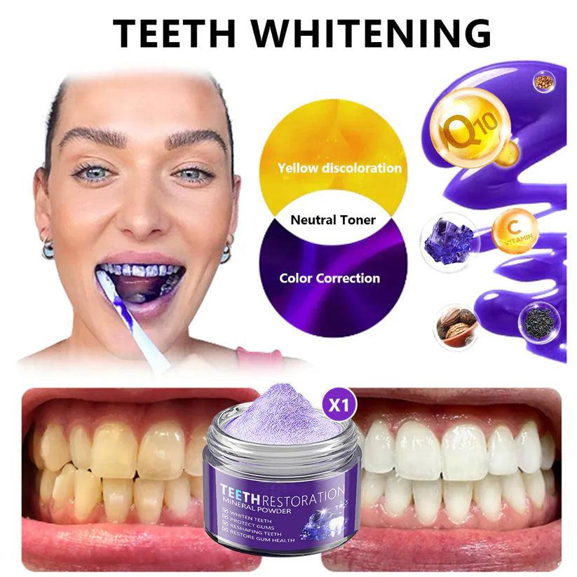 LIMETOW® Teeth Restoration Mineral Powder(CDA recommended)(Flash Sale Don't Miss Out)