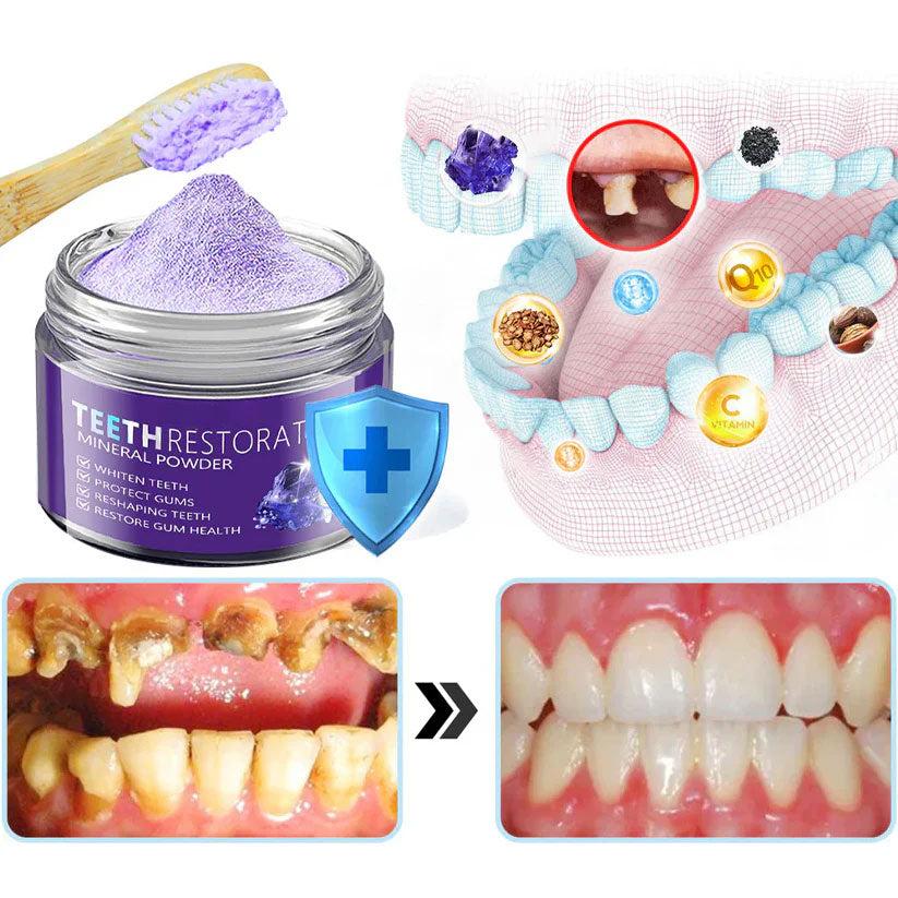 LIMETOW® Teeth Restoration Mineral Powder(CDA recommended)(Flash Sale Don't Miss Out)
