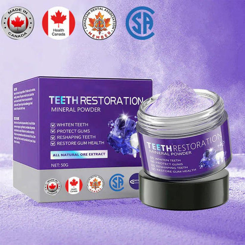 LIMETOW® Teeth Restoration Mineral Powder(CDA recommended)(Flash Sale Don't Miss Out)