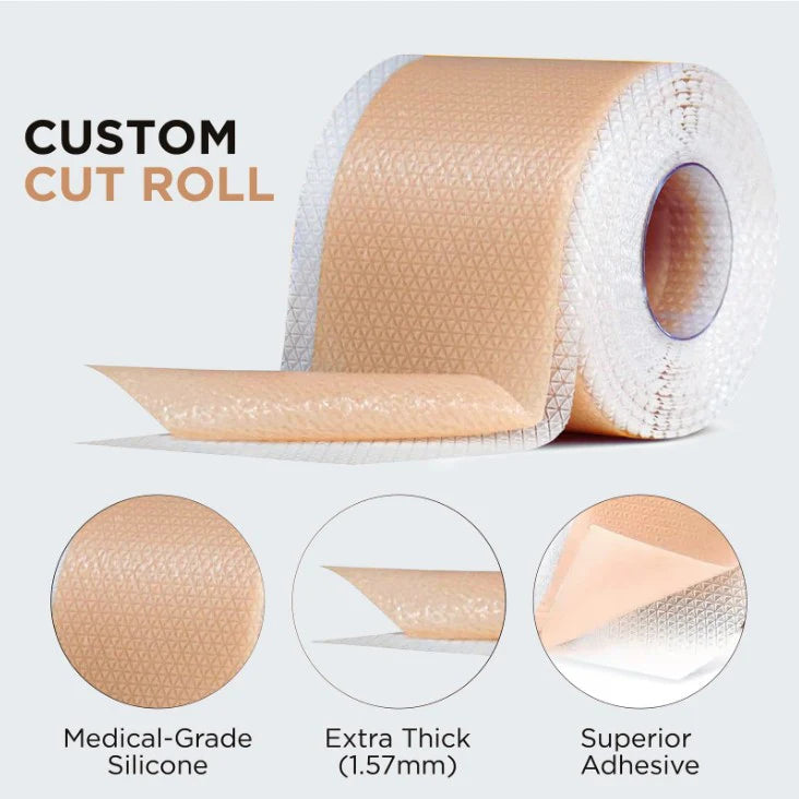 LIMETOW®Dual Action Real Deep Collagen Sheets for both wrinkle smoothing and new or old scar fading