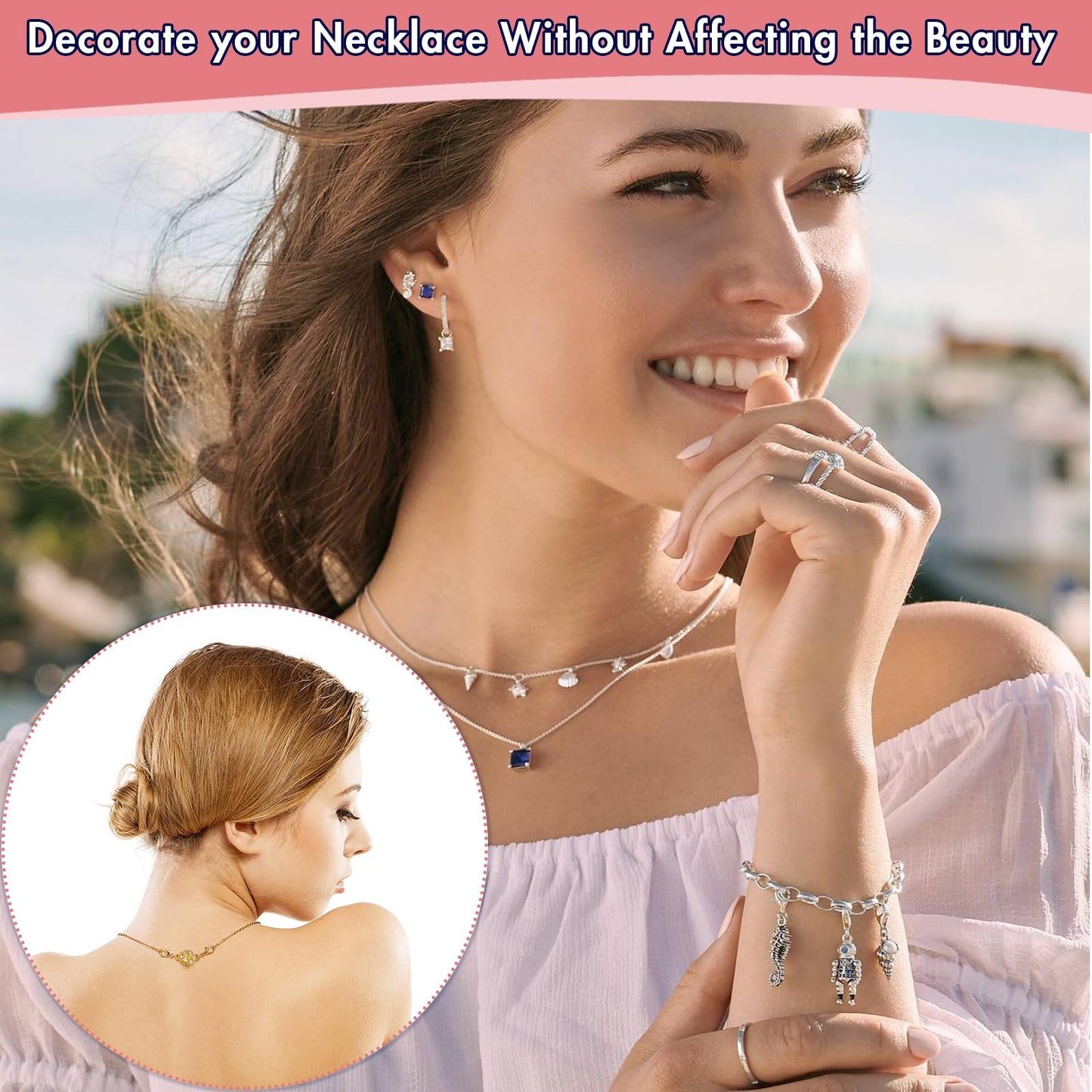 LIMETOW®Magnetic Necklace Clasps and Closures 1set(12pcs)