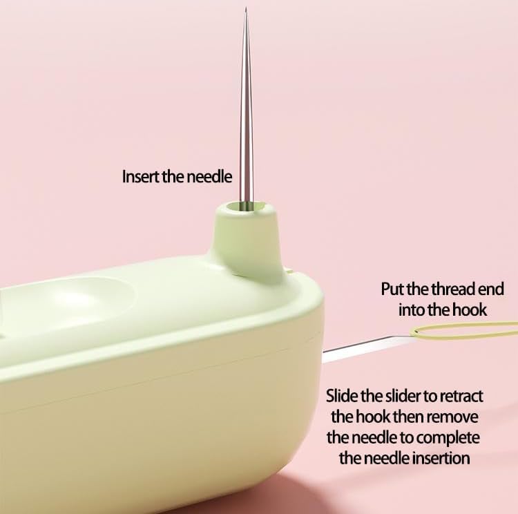 LIMETOW® 2-in-1 Needle Threader Seam Ripper Tool
