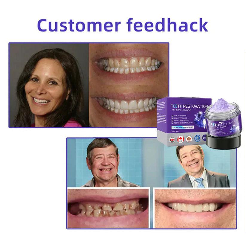 LIMETOW® Teeth Restoration Mineral Powder(CDA recommended)(Flash Sale Don't Miss Out)