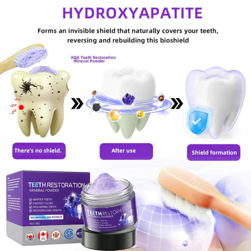 LIMETOW® Teeth Restoration Mineral Powder(CDA recommended)(Flash Sale Don't Miss Out)