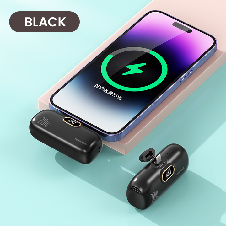LIMETOW® Capsule Super Fast Power Bank – Compact, Colorful, & Incredibly Fast!