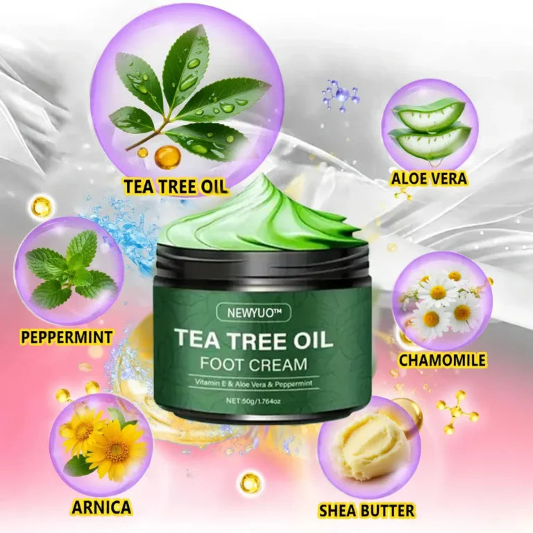 LIMETOW® Tea Tree Oil Foot Cream