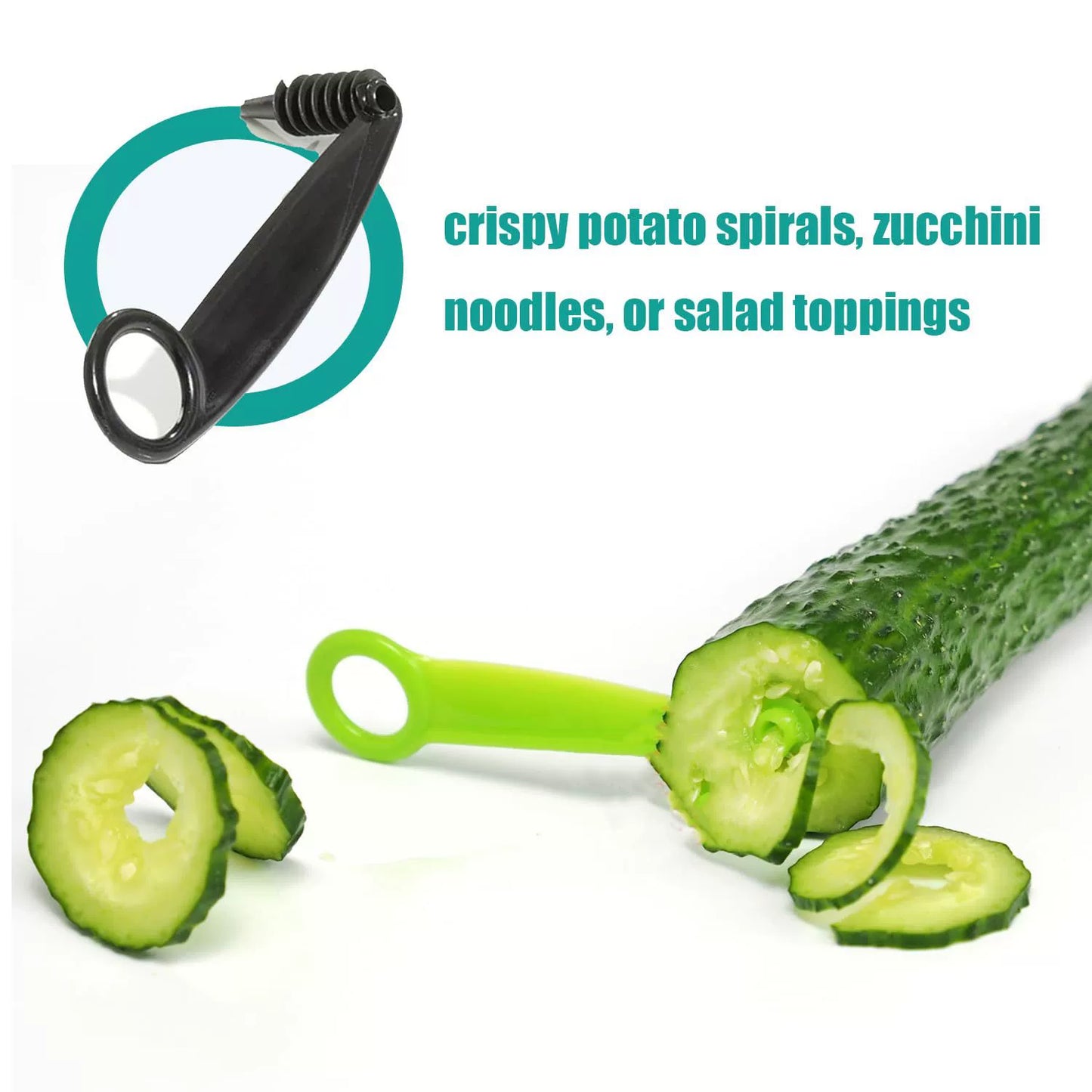 LIMETOW® Kitchen Spiral and V-Shaped Tools