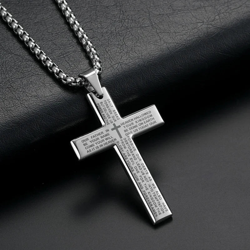 The Lord‘s Prayer Cross Necklace