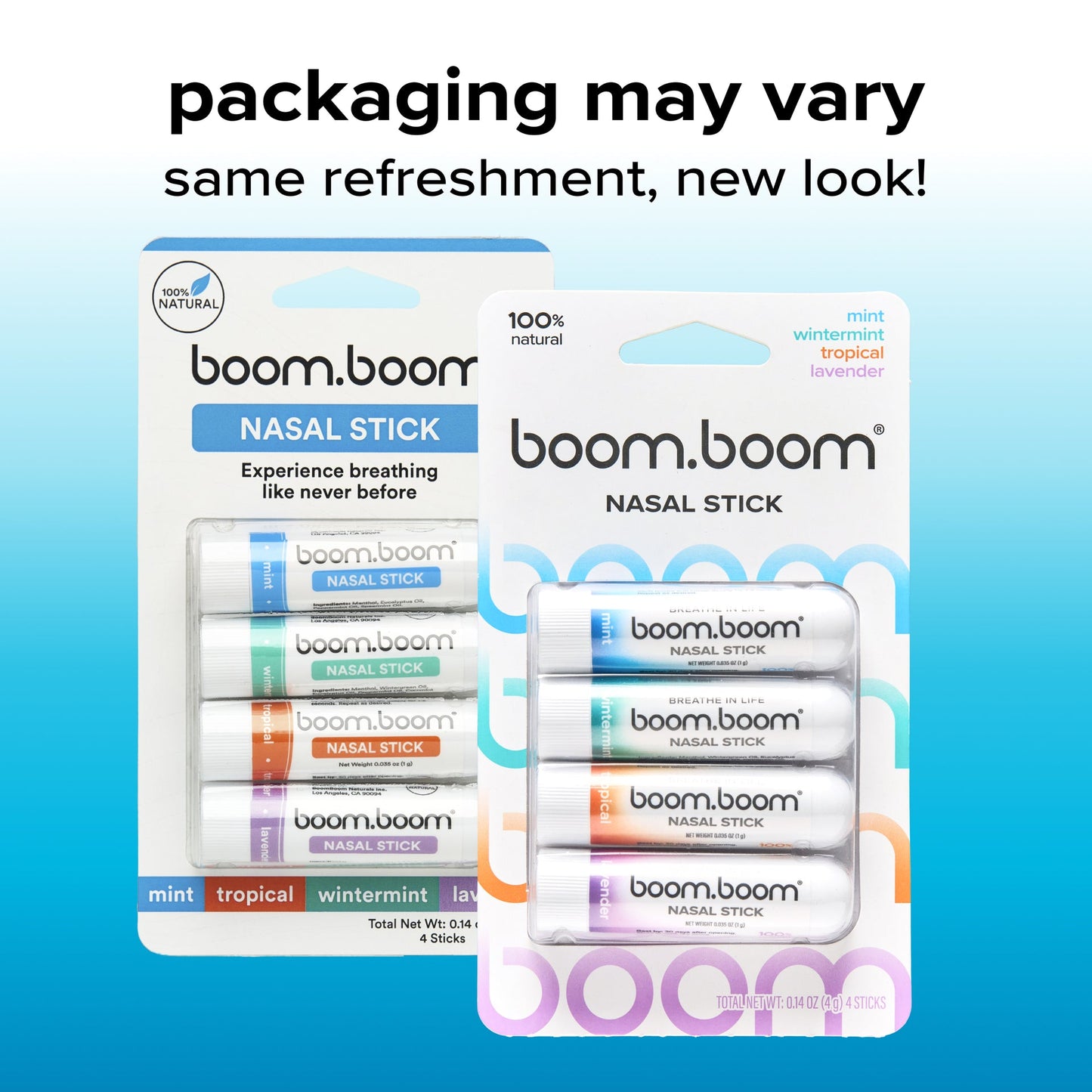 LIMETOW® Nasal Stick Vapor Flow Technology | Cool Refreshing Sensation | Natural Mood Boost | Simple Ingredients | Essential Oils + Menthol Inhaler (Mint) Visit the BoomBoom Store