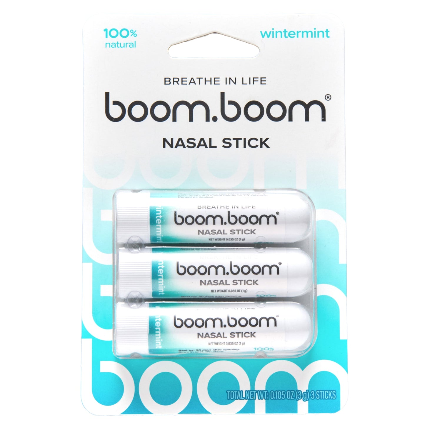 LIMETOW® Nasal Stick Vapor Flow Technology | Cool Refreshing Sensation | Natural Mood Boost | Simple Ingredients | Essential Oils + Menthol Inhaler (Mint) Visit the BoomBoom Store