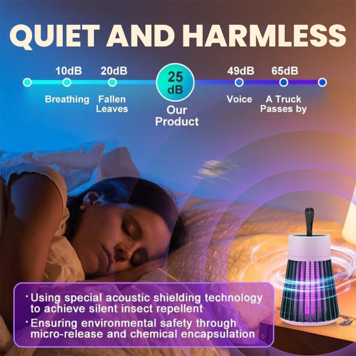 LIMETOW® USB/Rechargeable Mosquito and Fly Trap Lamp – Solar-Powered, Versatile, & Incredibly Effective!