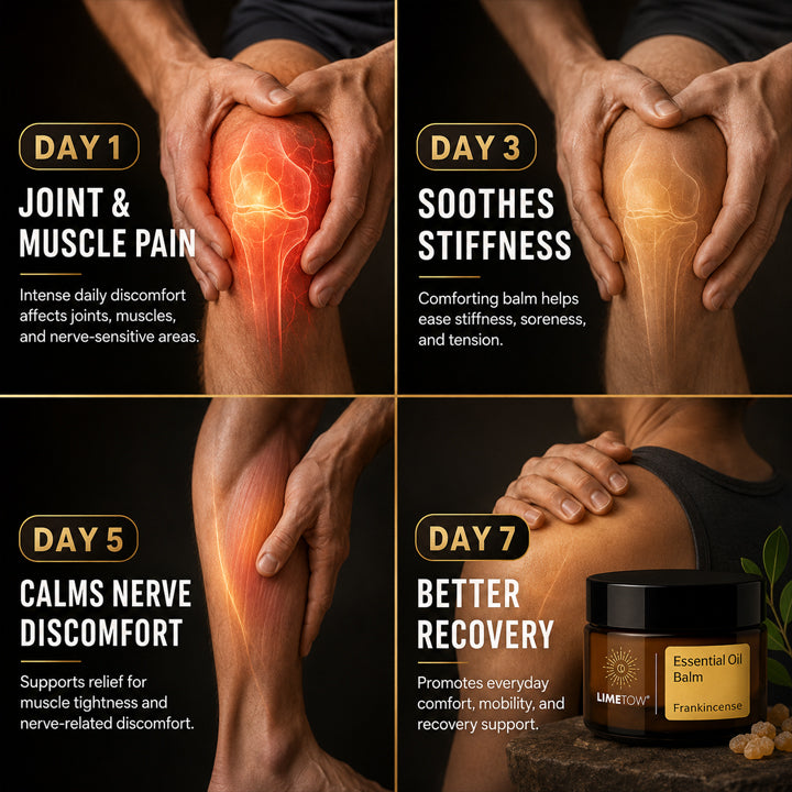 LIMETOW® NATURAL RELIEF BALM! TARGETED COMFORT FOR JOINT, MUSCLE & NERVE PAIN!