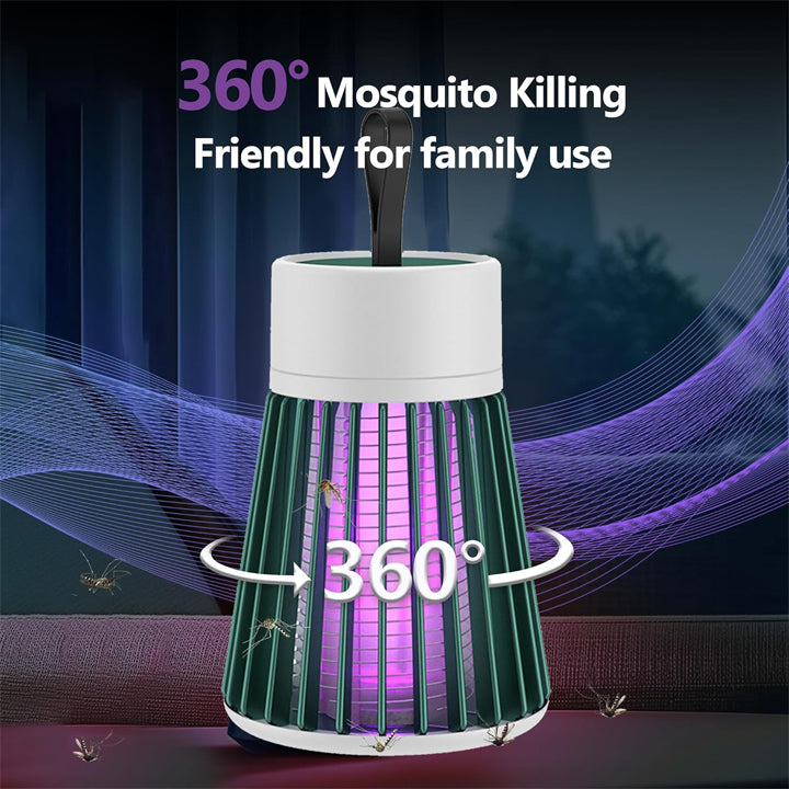 LIMETOW® USB/Rechargeable Mosquito and Fly Trap Lamp – Solar-Powered, Versatile, & Incredibly Effective!