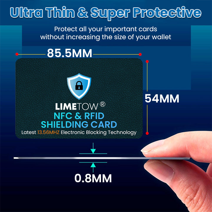 LIMETOW® NFC/RFID Shielding Card