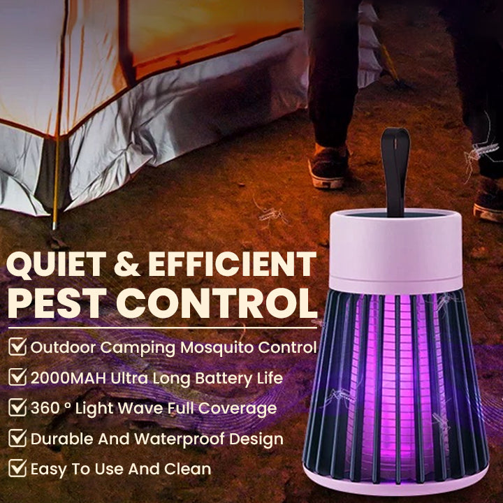 LIMETOW® USB/Rechargeable Mosquito and Fly Trap Lamp – Solar-Powered, Versatile, & Incredibly Effective!