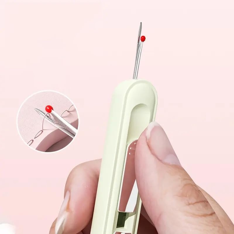 LIMETOW® 2-in-1 Needle Threader Seam Ripper Tool