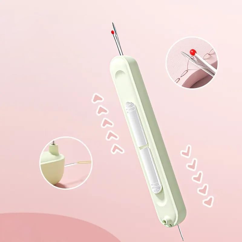 LIMETOW® 2-in-1 Needle Threader Seam Ripper Tool