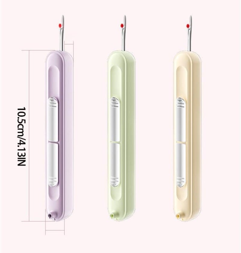 LIMETOW® 2-in-1 Needle Threader Seam Ripper Tool