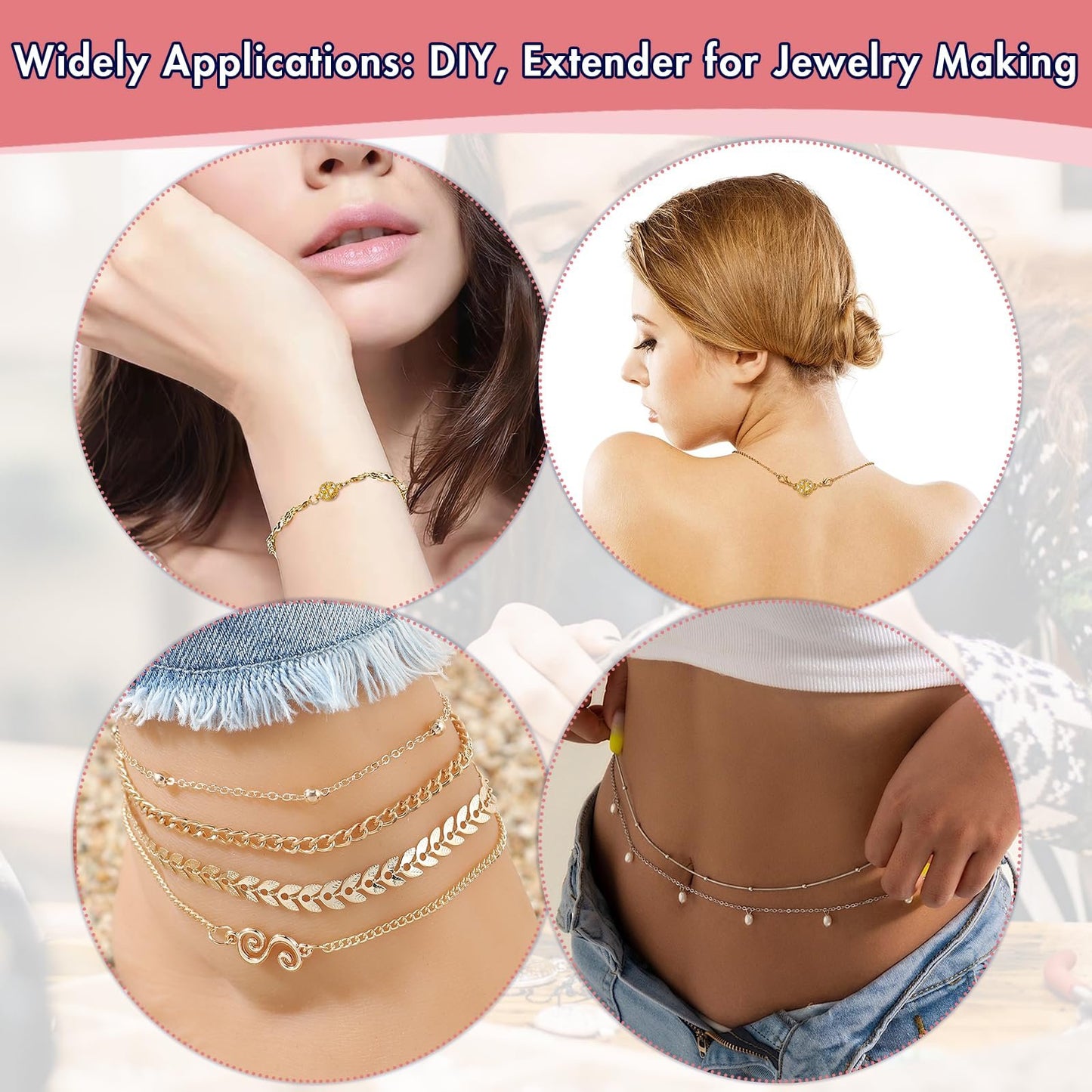 LIMETOW®Magnetic Necklace Clasps and Closures 1set(12pcs)