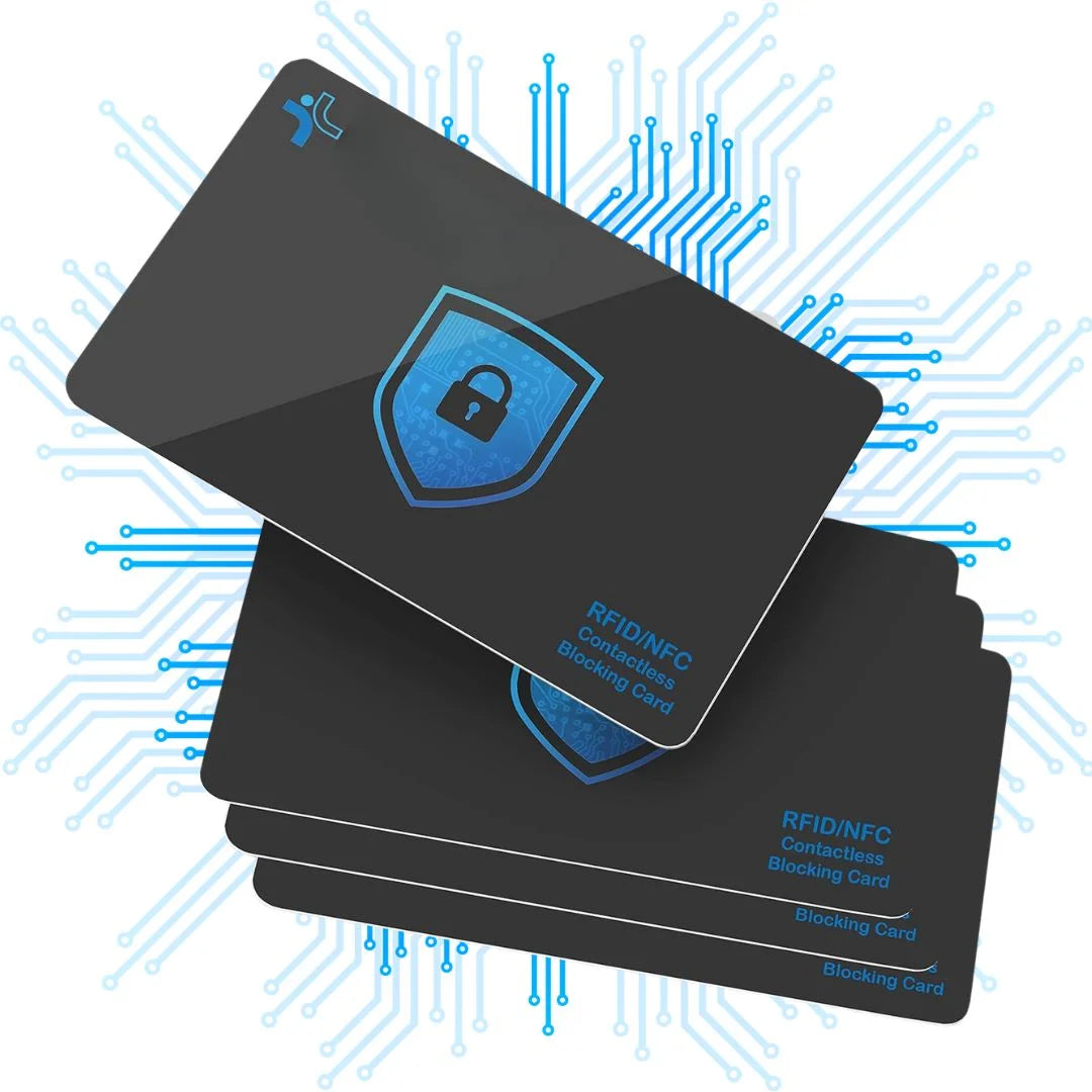 Protect Your Wallet from Digital Thieves Instantly NFC Shielding Card Blocker RFID Blocking Card