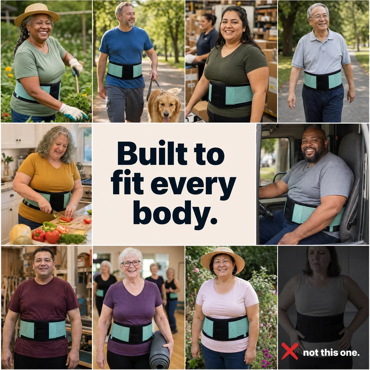 ⚡Limited-Time Offer-Dual-Compression Back & Hips Stability Brace
