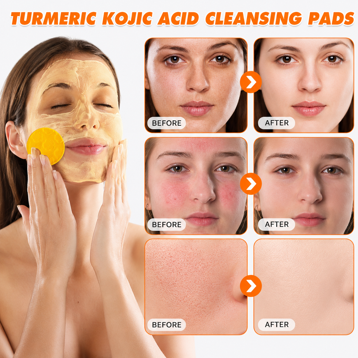 Turmeric Kojic Glow Pads
