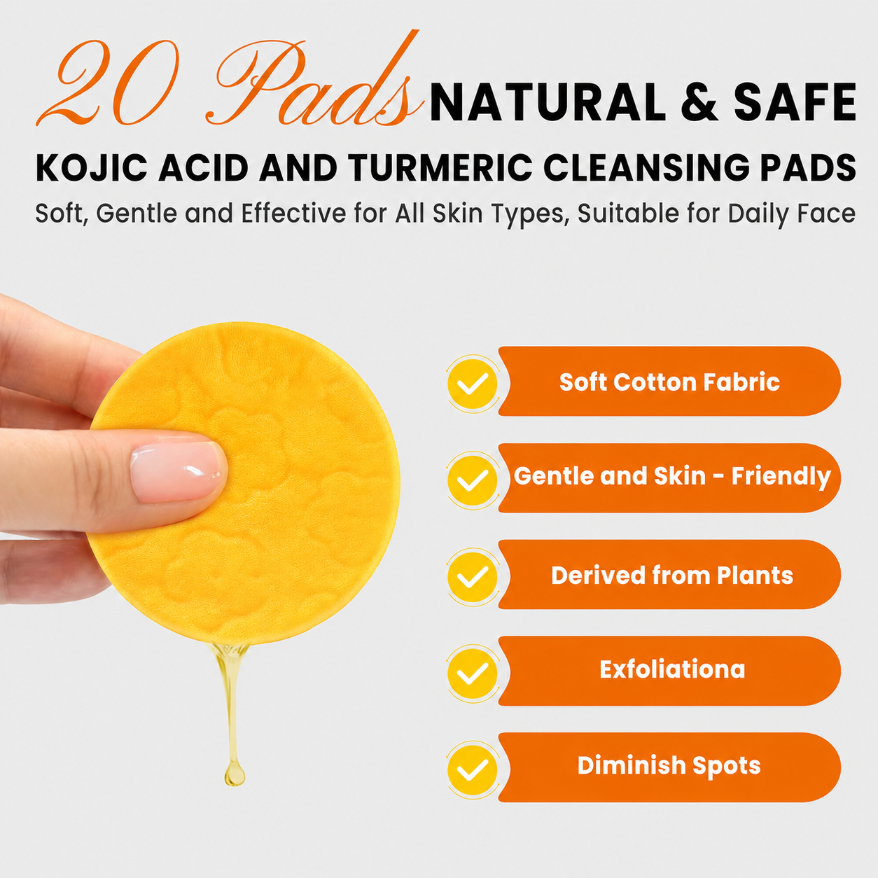 Turmeric Kojic Glow Pads