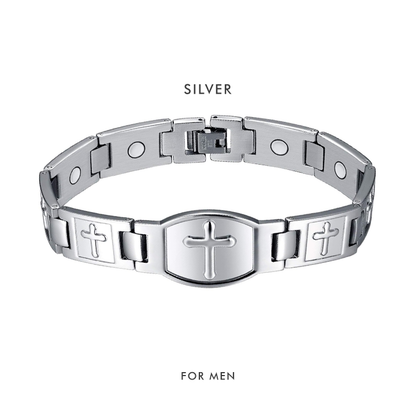 50% OFF - Limited Time Offer❤️LIMETOW® Magnetic Cross Bracelet