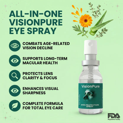 🌎Ends Today: 70% OFF! |👍VisionPure Lutein Eye Spray
