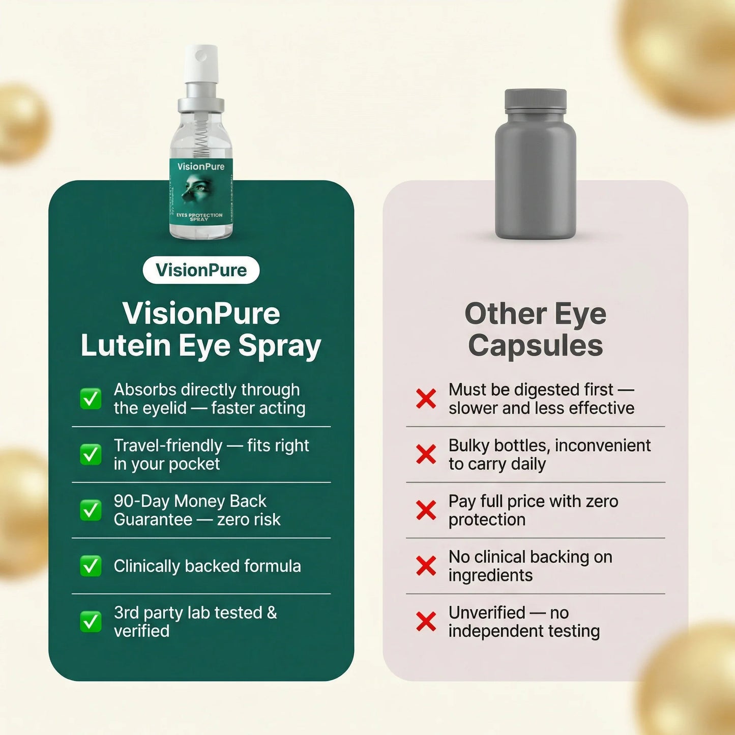 🌎Ends Today: 70% OFF! |👍VisionPure Lutein Eye Spray