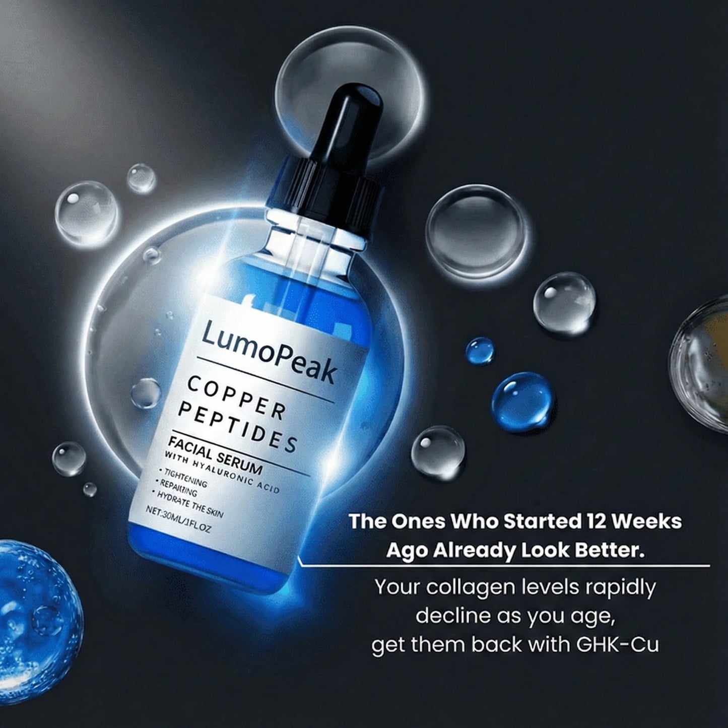 GHK-Cu Peptide Serum🌎Ends Today: 50% OFF!