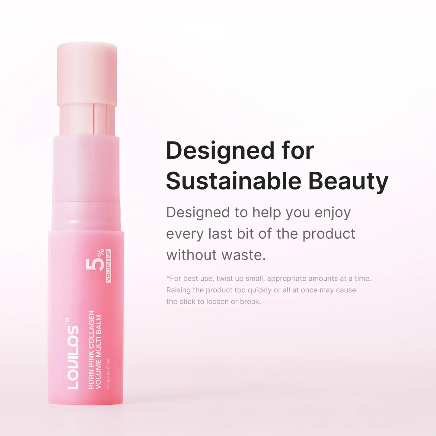 PDRN Pink Collagen Volume Multi Balm I All In One Volufiline, PDRN, NADStick for Youthful-Looking, Helping Look of FineLines, Firming Care, Anti-Aging Care