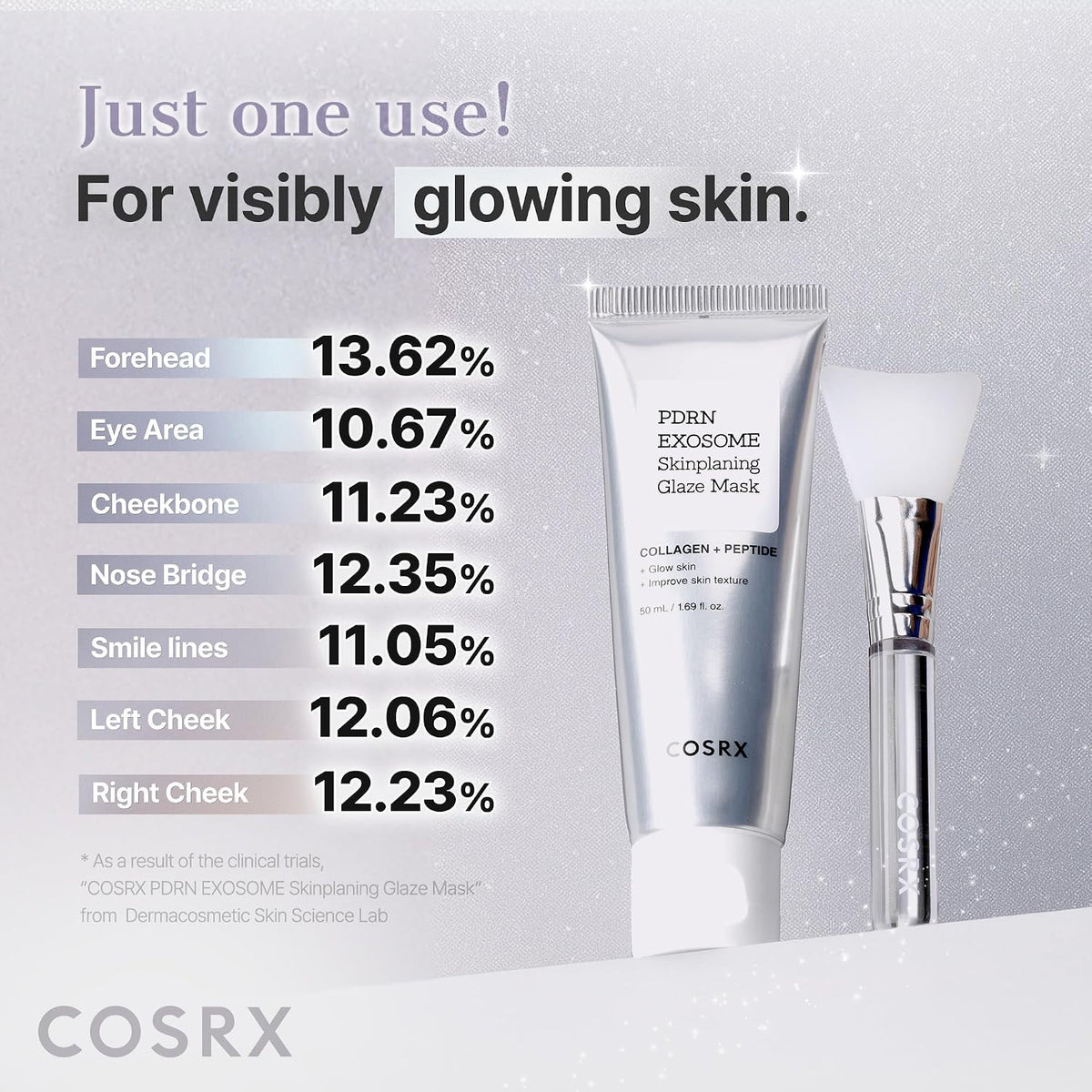 PDRN Exosome Overnight Face Mask, Korean Glass Skin Glow