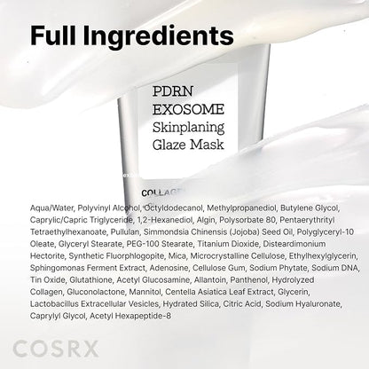 PDRN Exosome Overnight Face Mask, Korean Glass Skin Glow
