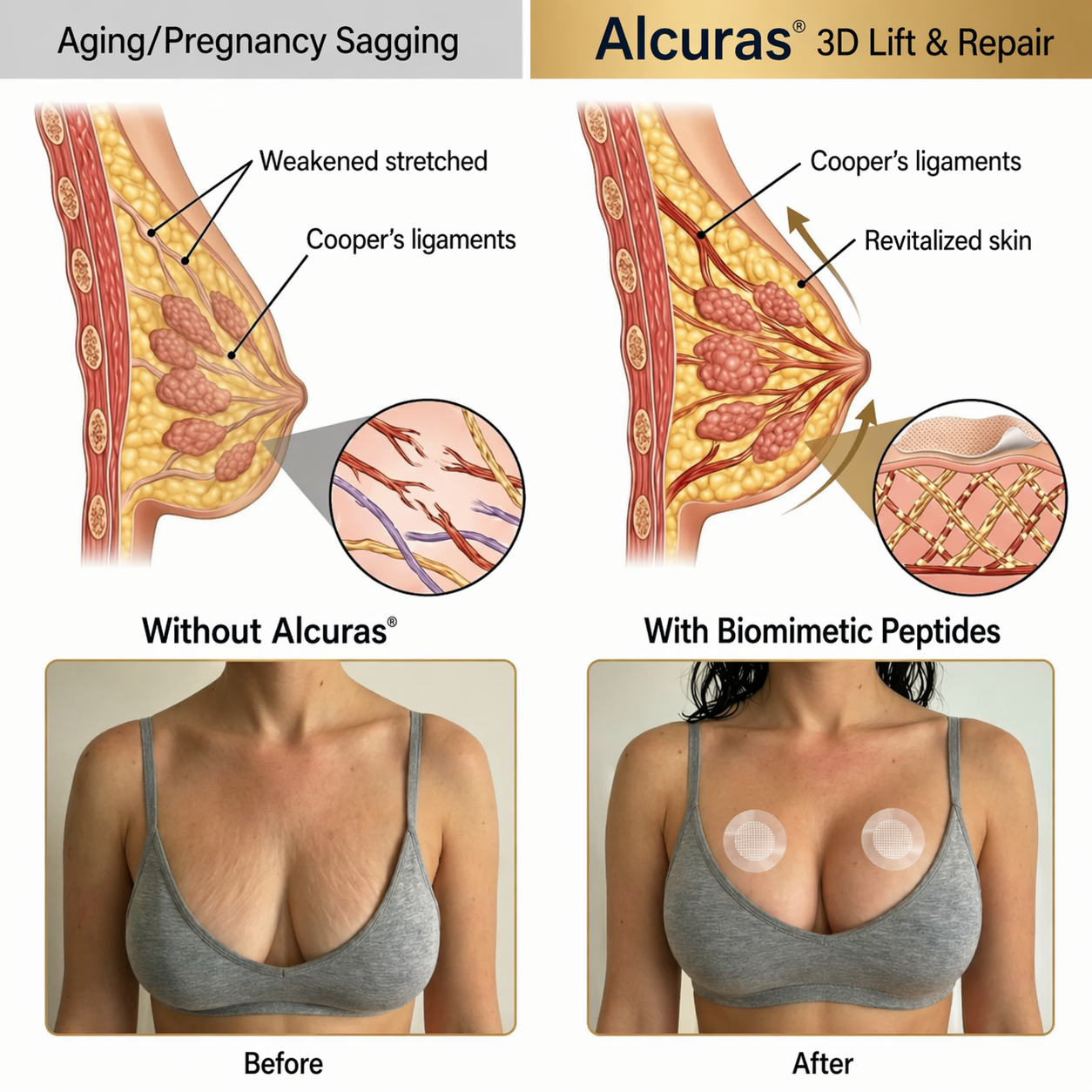 LIMETOW® Targeted Breast Enhancement Advanced Nano Microneedle Patch