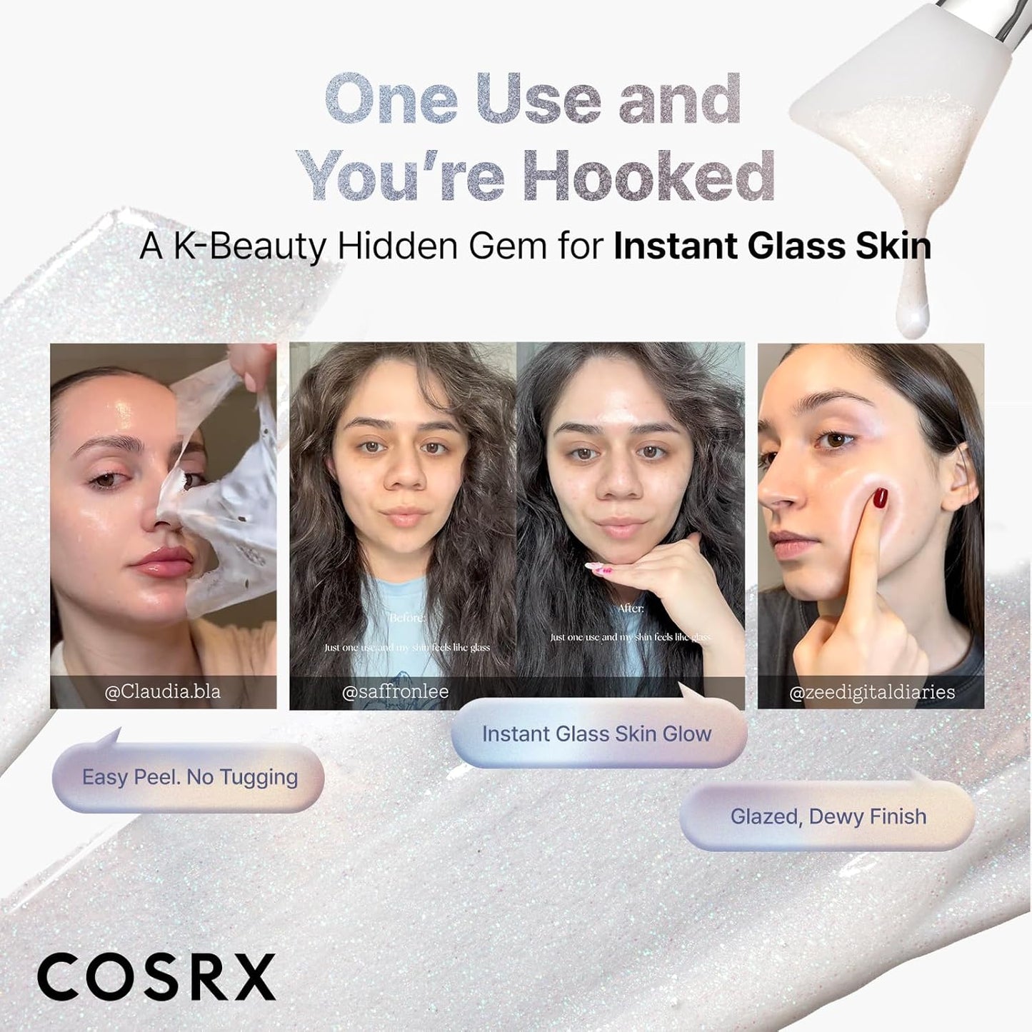 PDRN Exosome Overnight Face Mask, Korean Glass Skin Glow