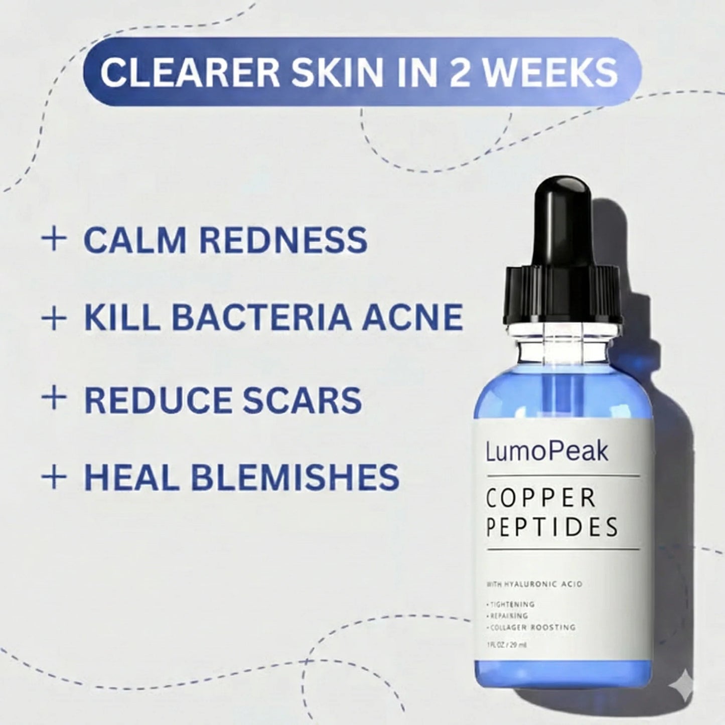 GHK-Cu Peptide Serum🌎Ends Today: 50% OFF!