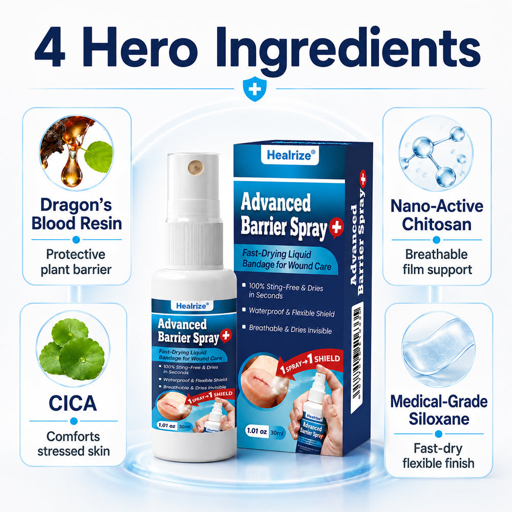 LIMETOW® Advanced Barrier Spray | Fast-Drying Liquid Bandage for Wound Care