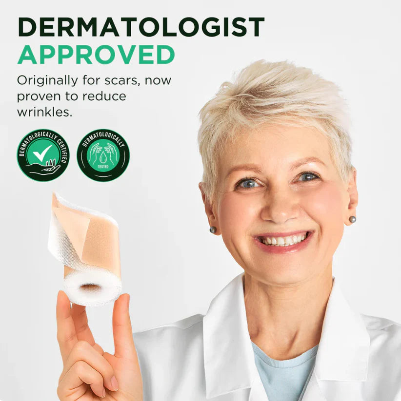 LIMETOW®Dual Action Real Deep Collagen Sheets for both wrinkle smoothing and new or old scar fading