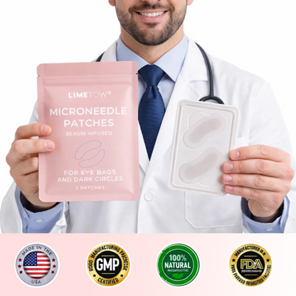 LIMETOW® Microneedle Patches for Eyebags and Dark Circles