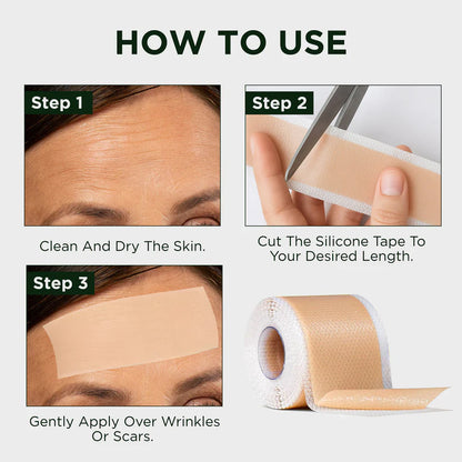 LIMETOW®Dual Action Real Deep Collagen Sheets for both wrinkle smoothing and new or old scar fading