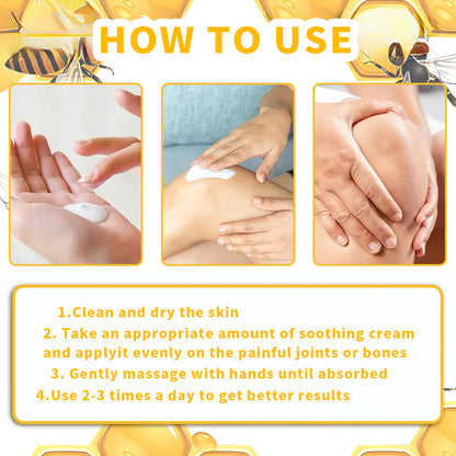 🎁Flash Sale - Botulinum Toxin & Bee Venom Pain-Relief Bone Healing Cream🐝💎
