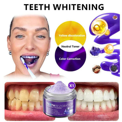 LIMETOW® Teeth Restoration Mineral Powder(CDA recommended)(Flash Sale Don't Miss Out)