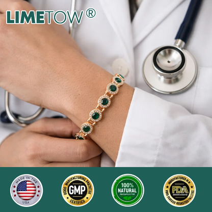 LIMETOW® Pure Copper & Zircon Magnetic Bracelet