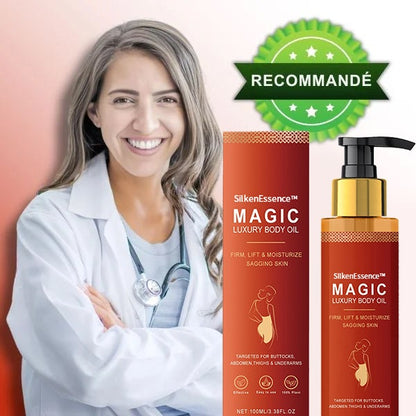Magic Luxury Body Oil  | Firms sagging skin by 98% in 24 hours.