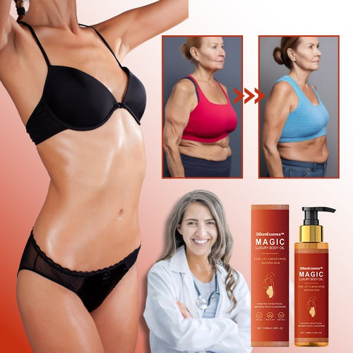 Magic Luxury Body Oil  | Firms sagging skin by 98% in 24 hours.