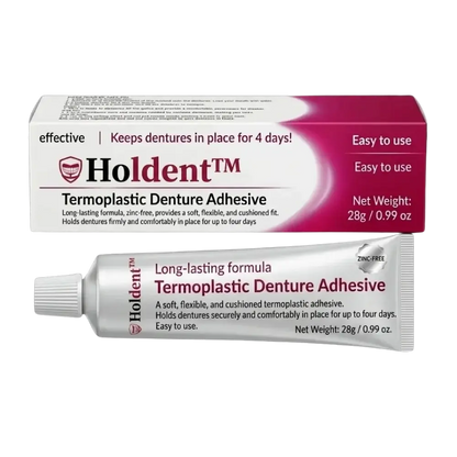Denture Adhesive | Smile, talk and eat without worrying about loose dentures for up to 4 days!